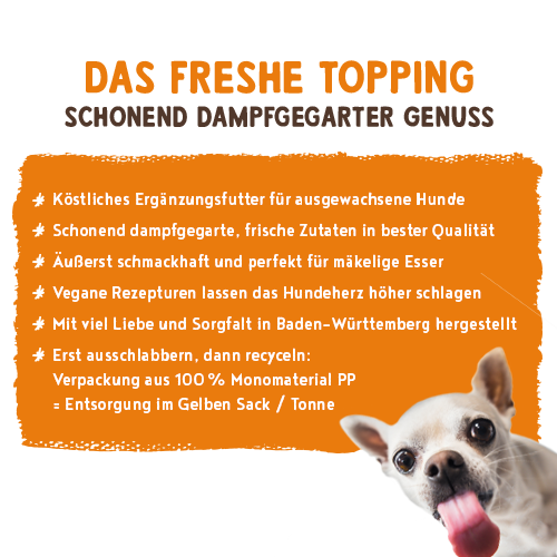 bosch Freshe Schnauze - sonnig gelbes Ackergemüse