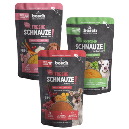 bosch Freshe Schnauze Nassfutter - Mix Sparpaket