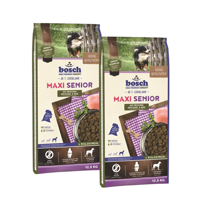 bosch HPC Maxi Senior mit frischem Geflügel & Reis