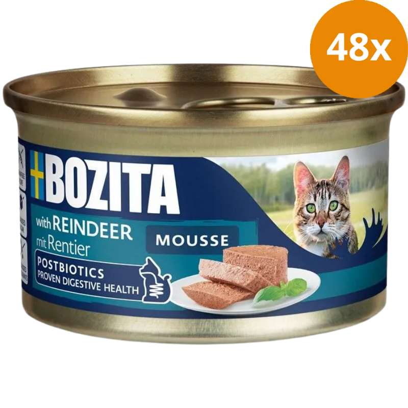 Bozita Cat Dose Mousse Rentier 85 g