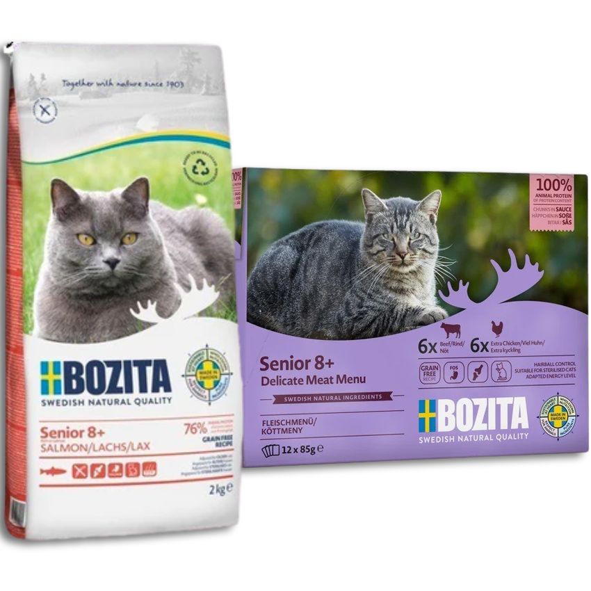 Kombipaket Bozita Cat Senior