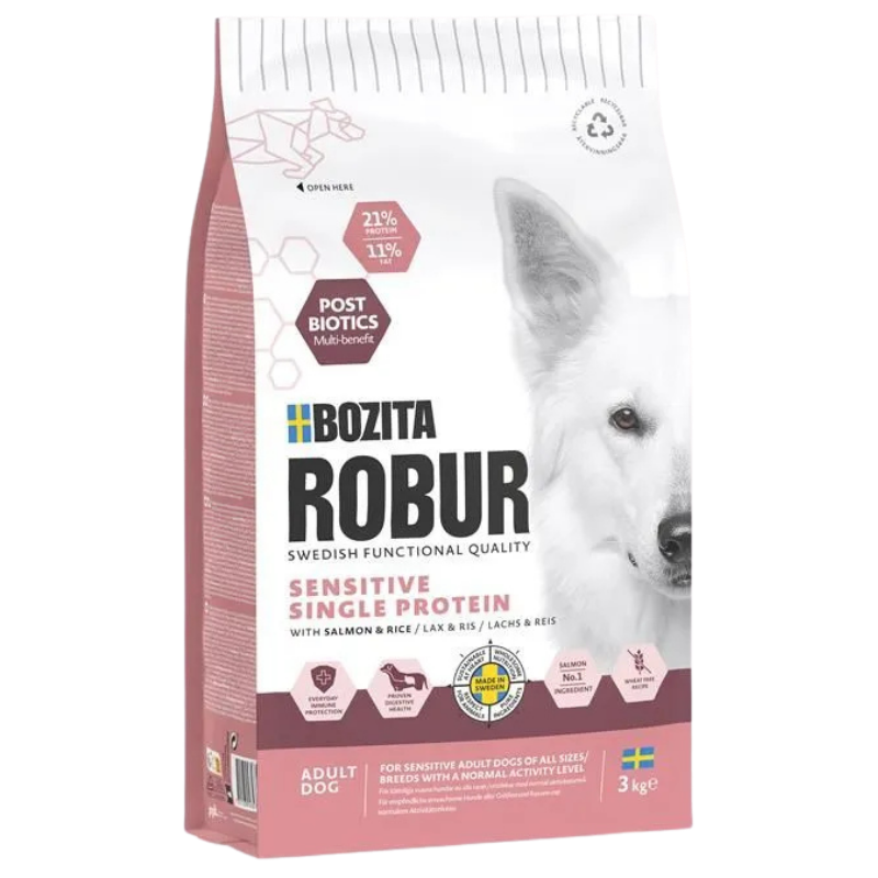 Bozita Robur Adult Sensitive Single Protein Lachs