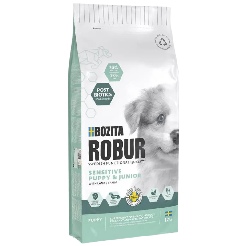 Bozita Robur Sensitive Grain Free Puppy Lamm