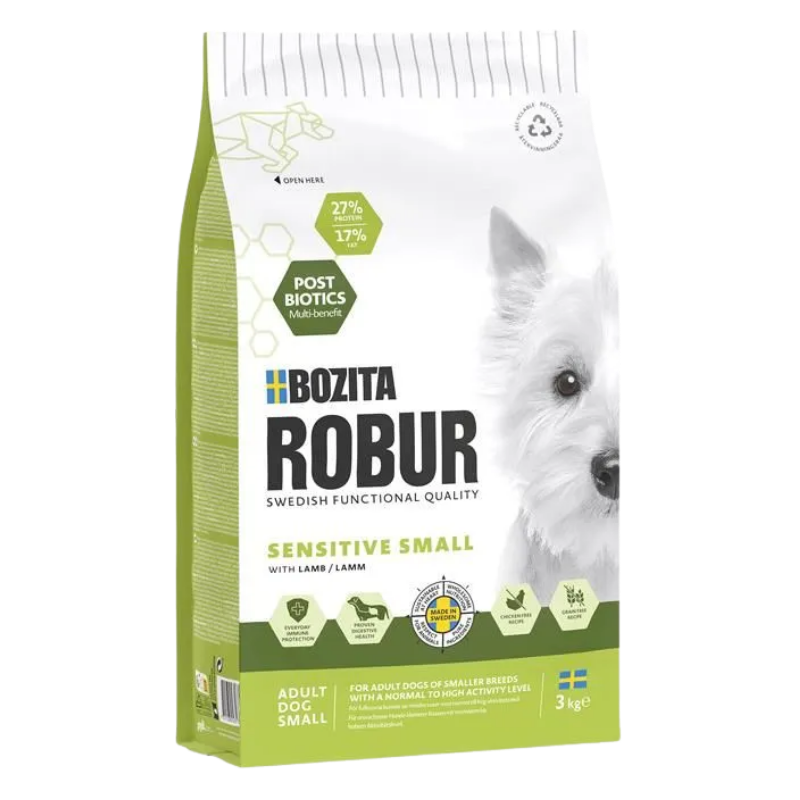 Bozita Robur Adult Small Breed Sensitive Lamm