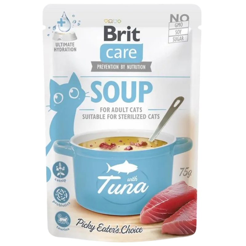 Brit Care Cat Soup with Tuna 75 g