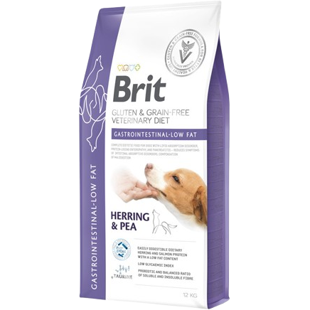 Brit Vet Dog Gastrointestinal-Low fat