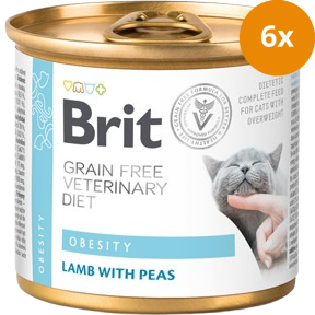Brit Vet Cat Dose Obesity 200 g
