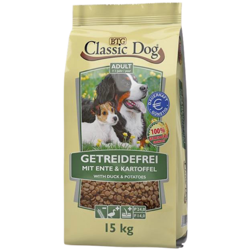 BTG Classic Dog Ente & Kartoffel getreidefrei