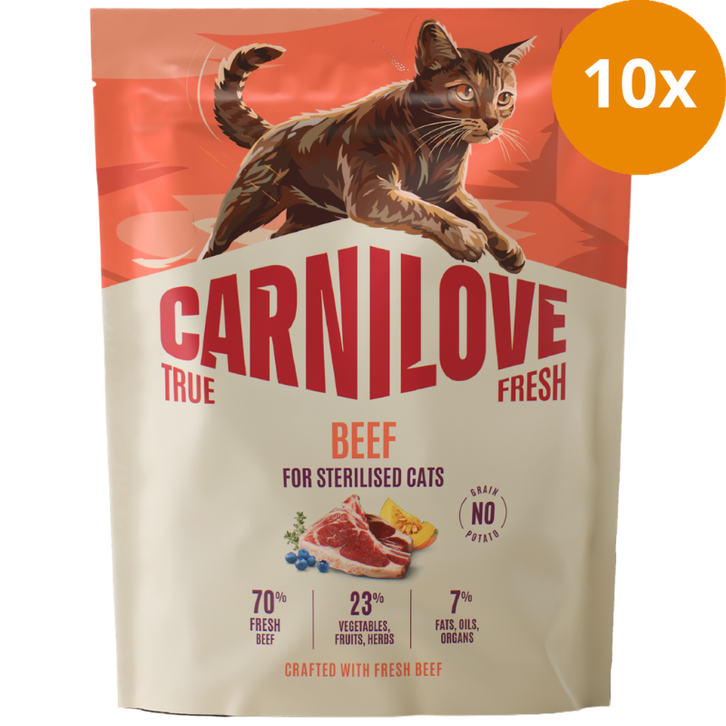 Carnilove Cat TrueFresh Adult sterili. Beef 400 g