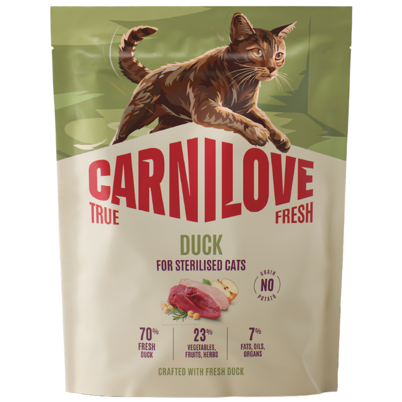 Carnilove Cat TrueFresh Adult sterili. Duck 400 g