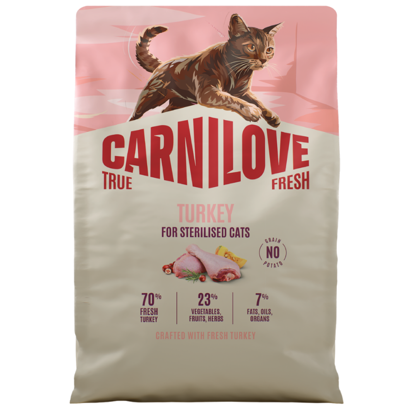 Carnilove Cat TrueFresh Adult sterili. Turkey