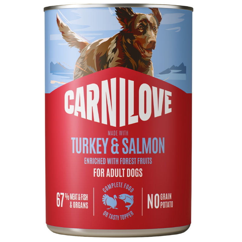Carnilove Dog Dose Paté Adult Turkey & Salmon 400 g