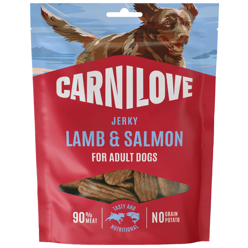 Carnilove Dog Snack Jerky Lamb & Salmon 100 g