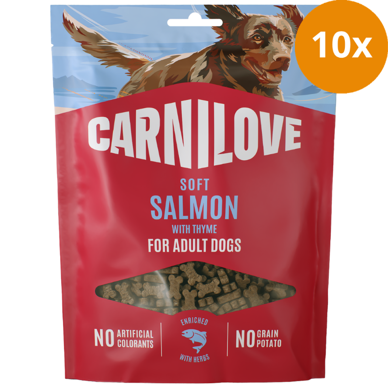 Carnilove Dog Snack Soft Salmon & Thyme 200 g