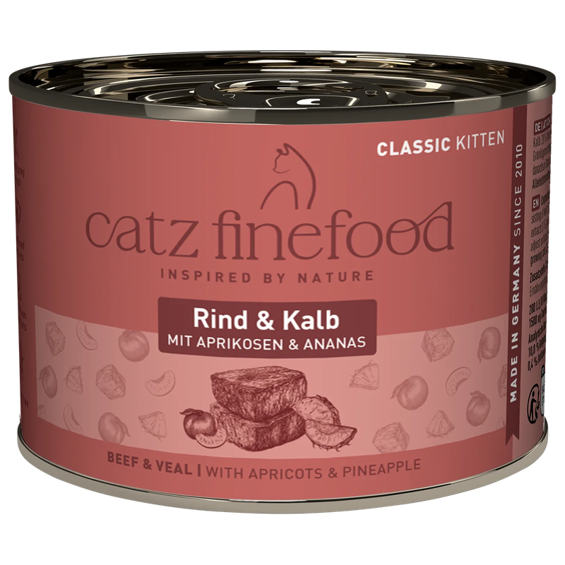 catz finefood Kitten No. 7 Rind & Kalb 200 g
