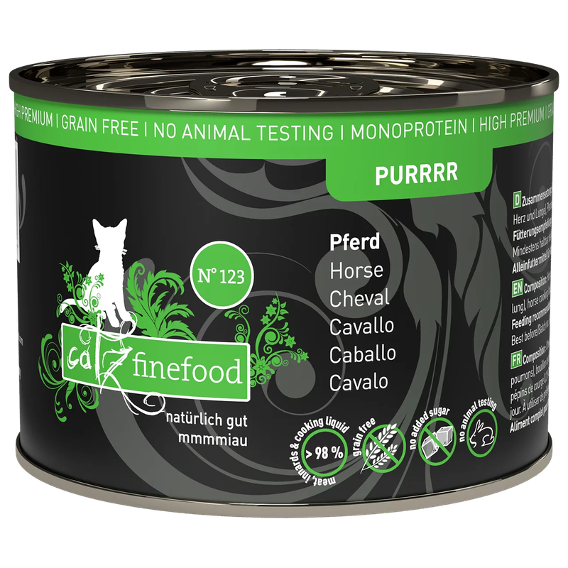 catz finefood Purrrr No. 123 Pferd 200 g