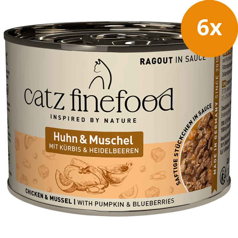 catz finefood Ragout No. 613 Huhn & Muschel 190 g