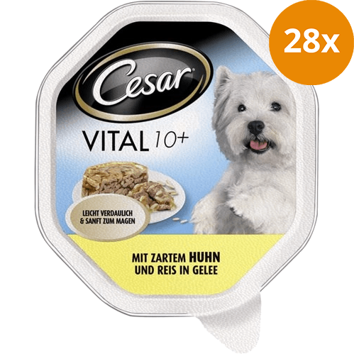 Cesar Vital 10+ Huhn & Reis 150 g