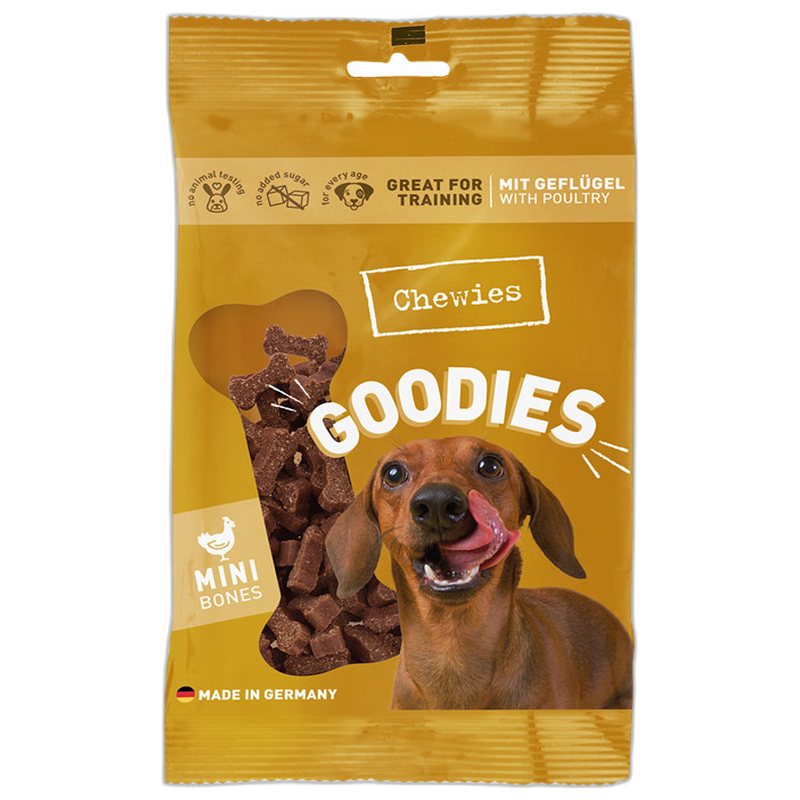 Chewies Goodies Mini Geflügel 125 g