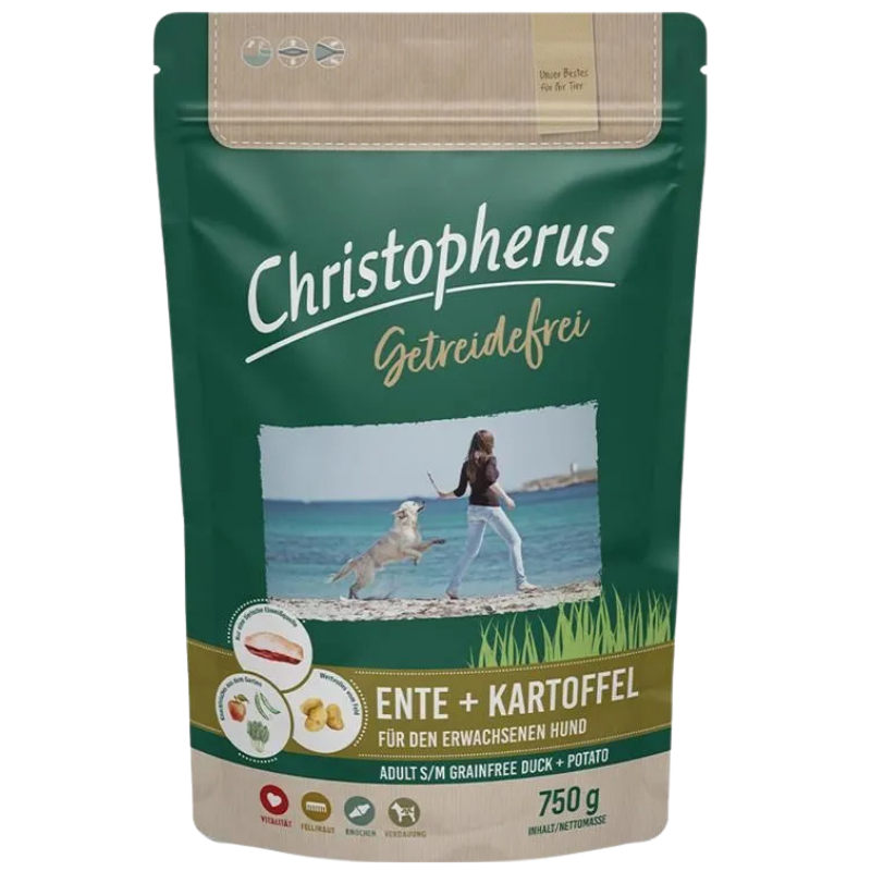 Christopherus Getreidefrei Ente & Kartoffel
