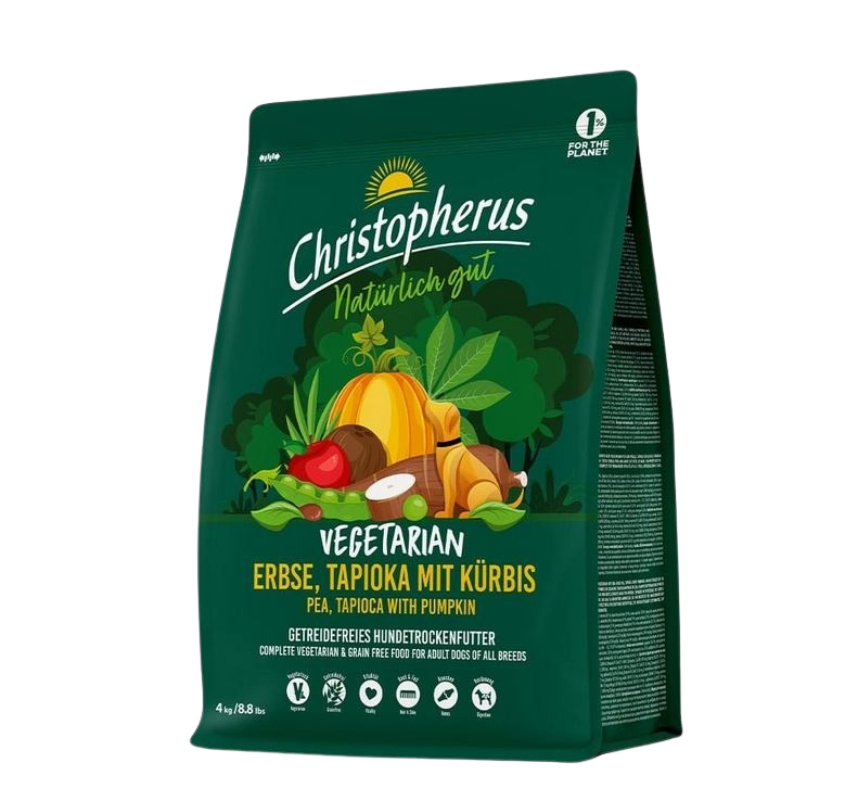 Christopherus Vegetarian Erbse, Tapioka mit Kürbis