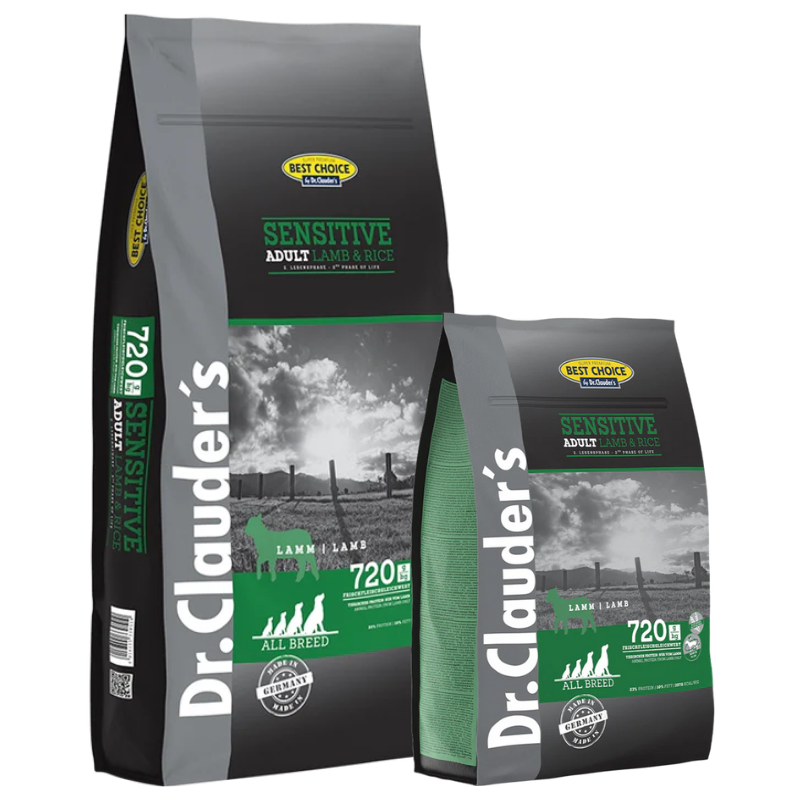 Dr.Clauder's Best Choice Lamm & Reis 12,5 kg + GRATIS 4 kg