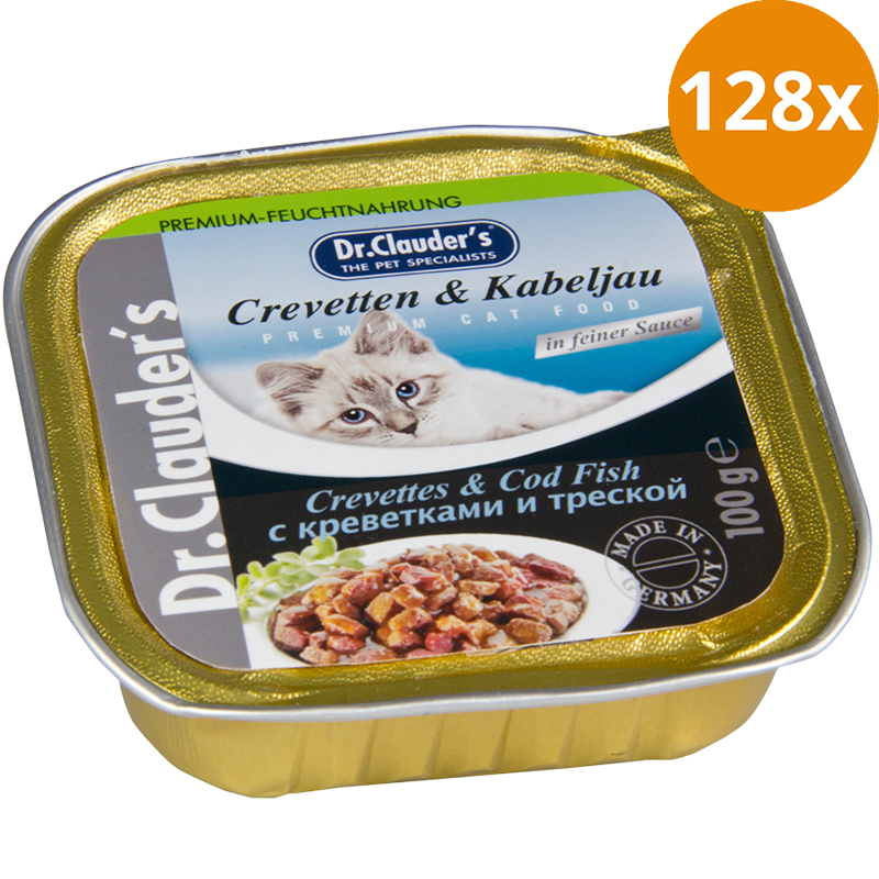 Dr.Clauder's High Premium Crevetten & Kabeljau 100 g
