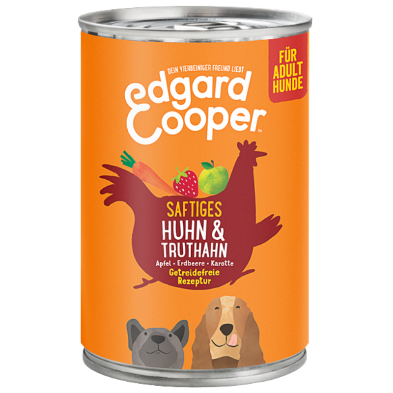 Edgard & Cooper Dog Huhn & Pute Adult 400 g