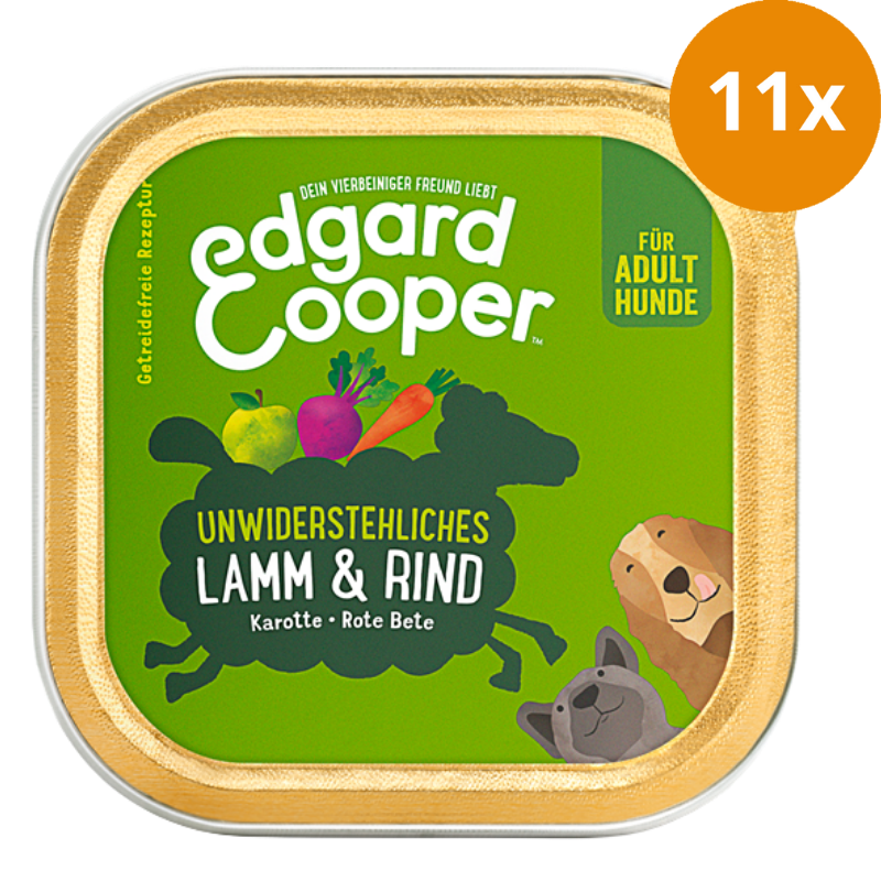 Edgard & Cooper Dog Lamm & Rind Adult 150 g
