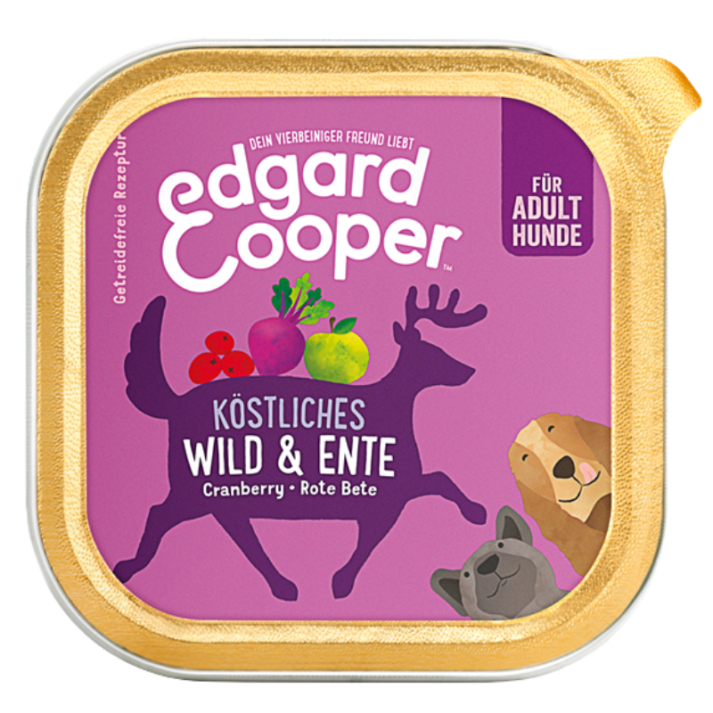 Edgard & Cooper Dog Wild & Ente Adult 150 g