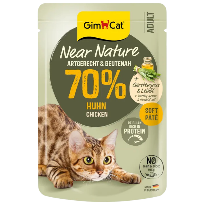 GimCat Near Nature Huhn & Kaninchen 85 g