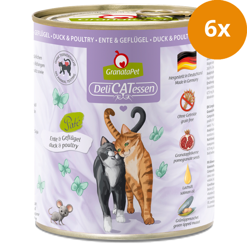 GranataPet DeliCatessen Ente & Geflügel 800 g