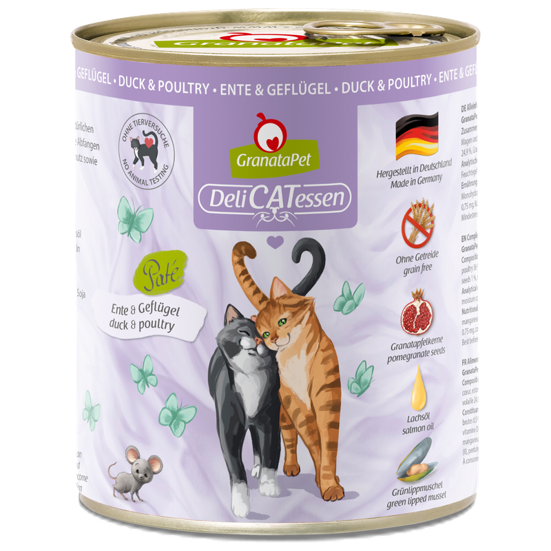 GranataPet DeliCatessen Ente & Geflügel 800 g