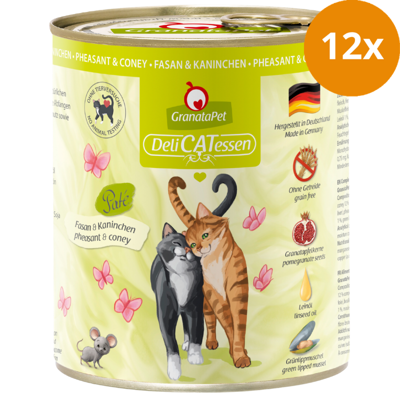 GranataPet DeliCatessen Fasan & Kaninchen 800 g