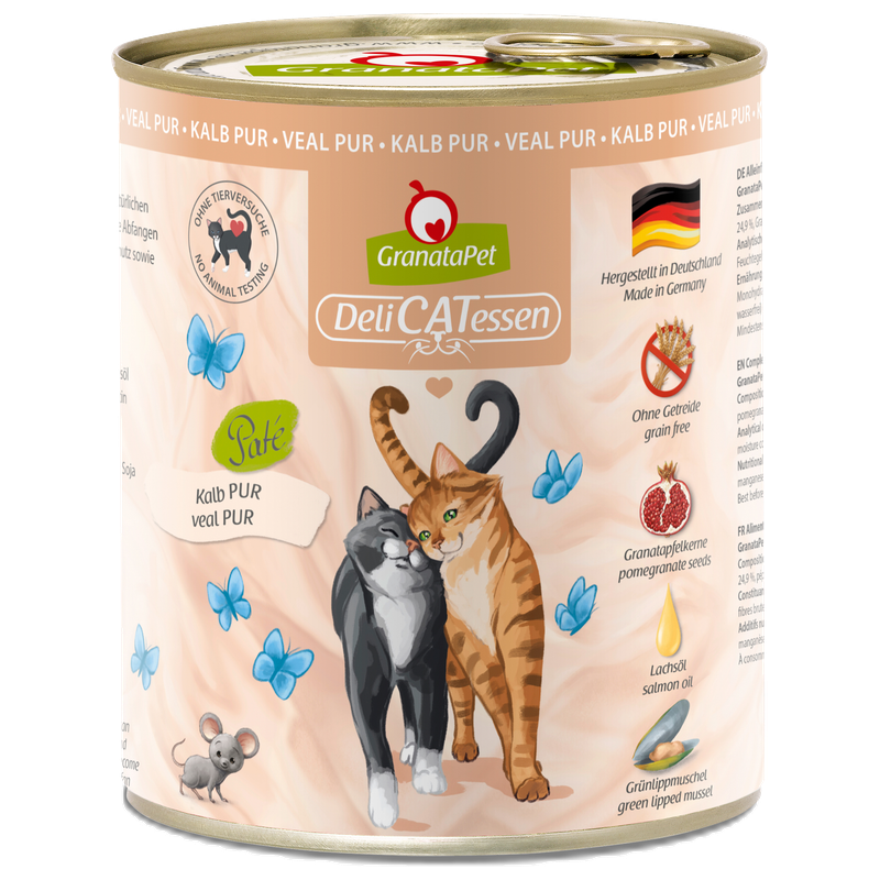 GranataPet DeliCatessen Kalb PUR 800 g