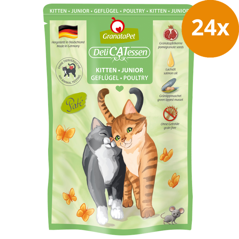 GranataPet DeliCatessen Geflügel Kitten 85 g