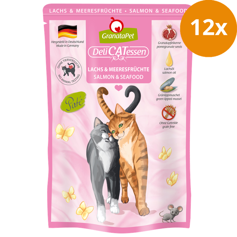 GranataPet DeliCatessen Lachs & Meeresfrüchte 85 g