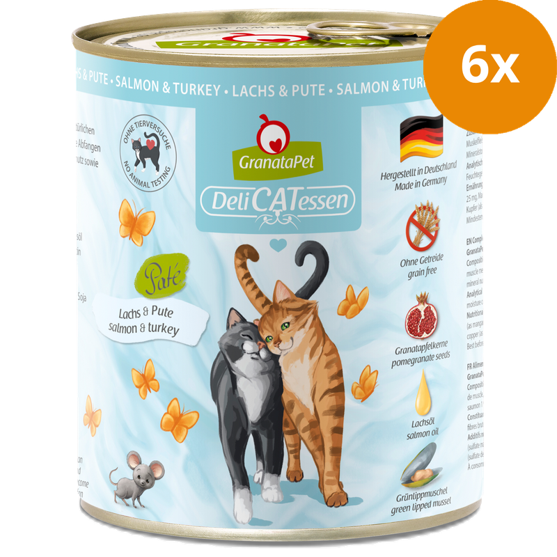 GranataPet DeliCatessen Lachs & Pute 800 g