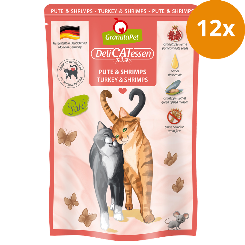 GranataPet DeliCatessen Pute & Shrimps 85 g
