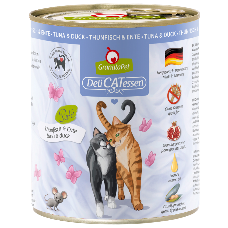 GranataPet DeliCatessen Thunfisch & Ente 800 g