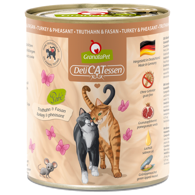 GranataPet DeliCatessen Truthahn & Fasan 800 g