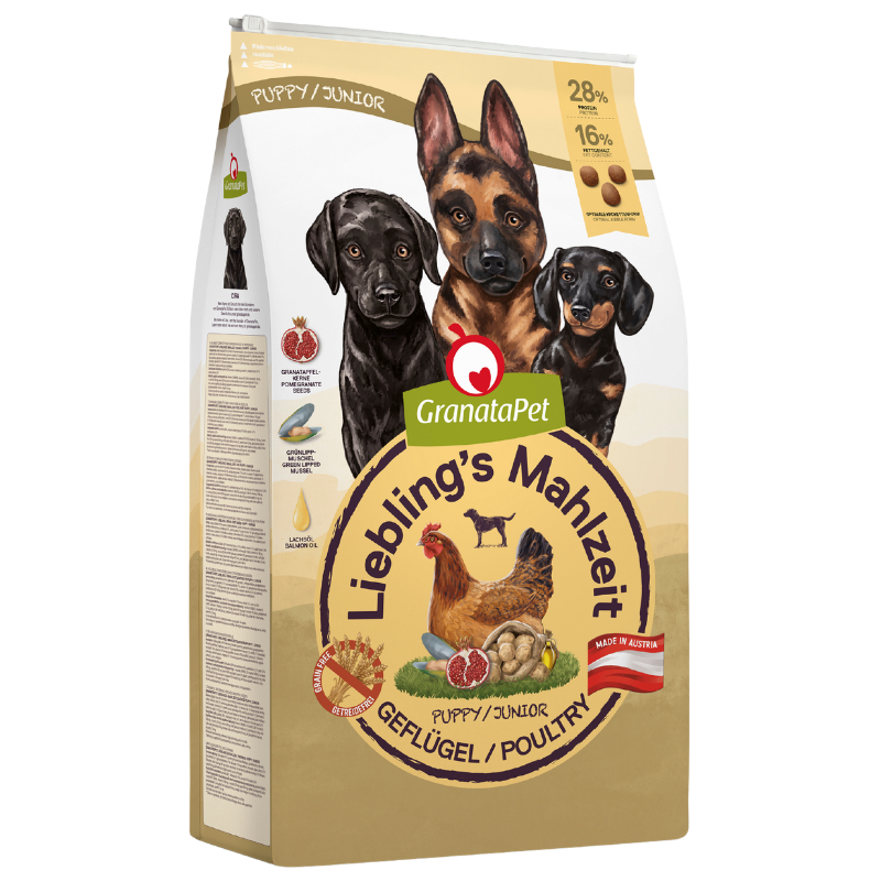 GranataPet Liebling's Mahlzeit Geflügel Junior 10 kg