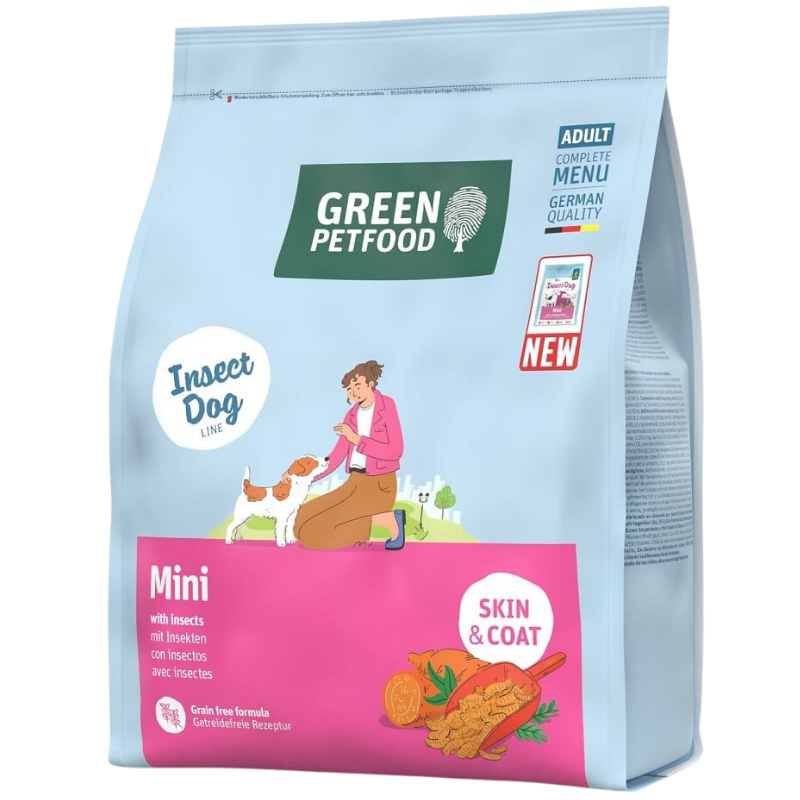 Green Petfood Mini with Insects