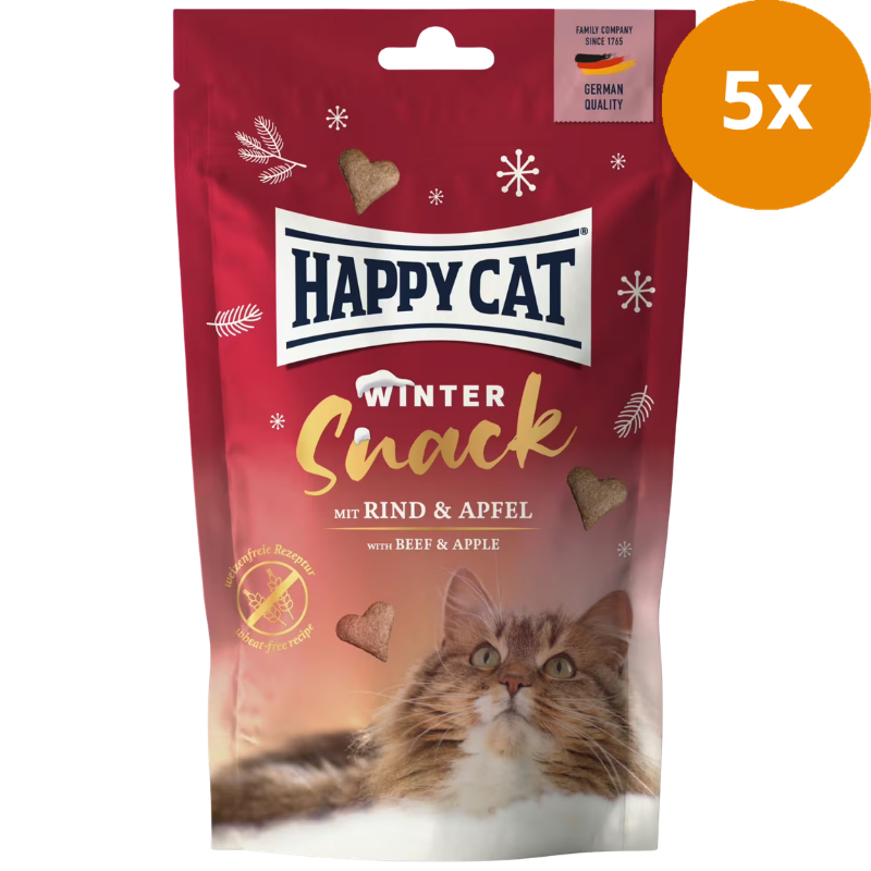 Happy Cat Winter Snack mit Rind 70 g