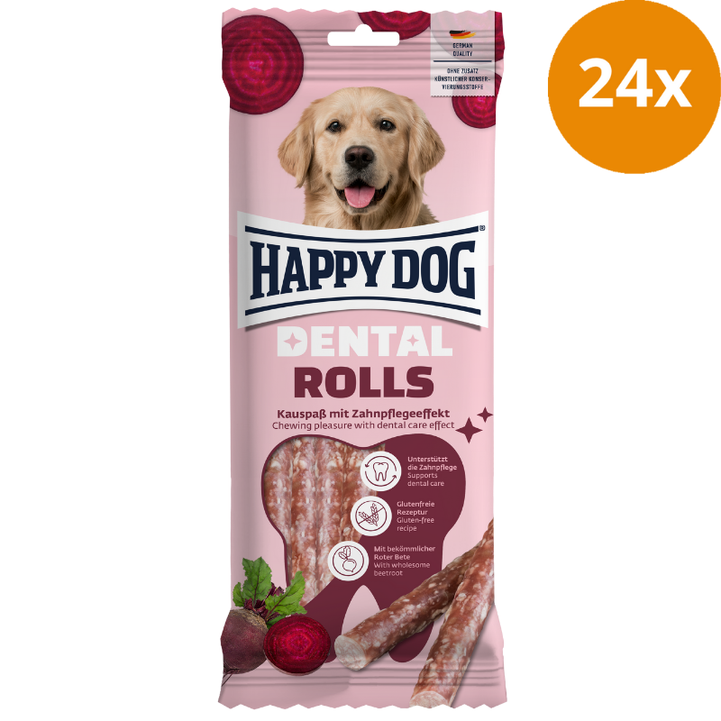 Happy Dog Dental Snacks Dental Rolls 148 g