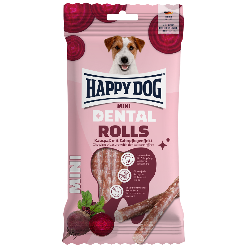 Happy Dog Dental Snacks Dental Rolls Mini 92 g