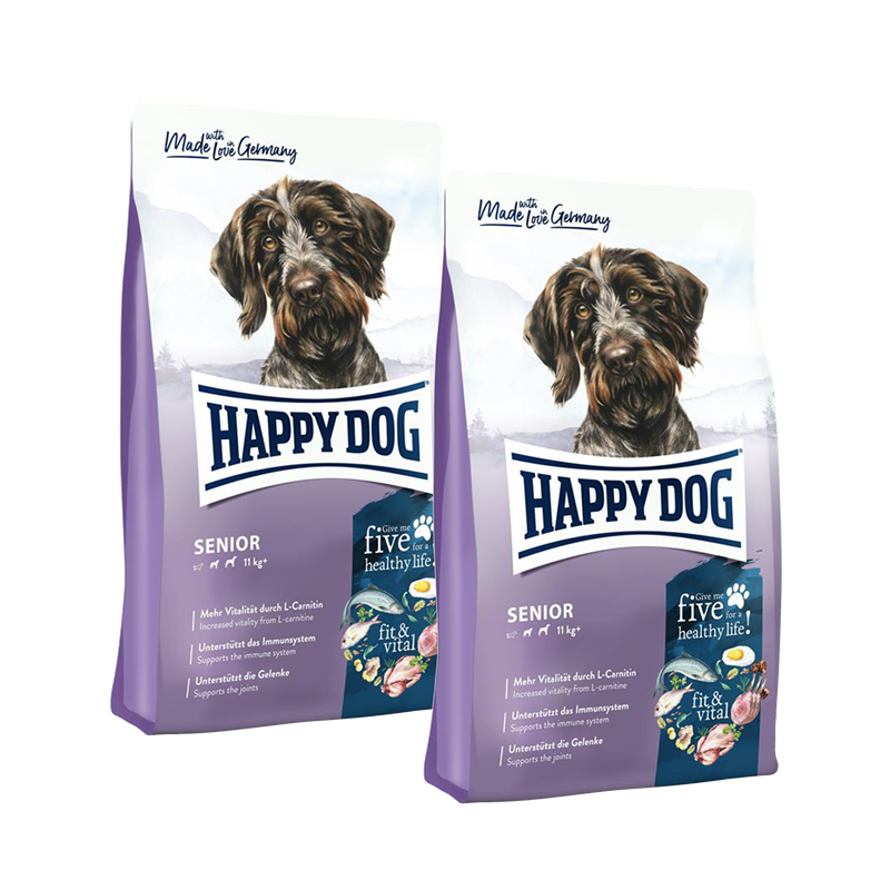 Sparpaket Happy Dog fit & vital Senior 2 x 12 kg