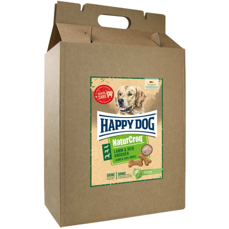 Happy Dog NaturCroq Knochen mit Lamm & Reis 5 kg