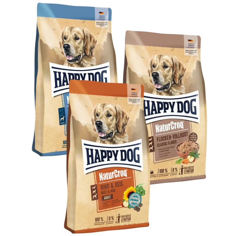 Happy Dog NaturCroq - Mix Sparpaket