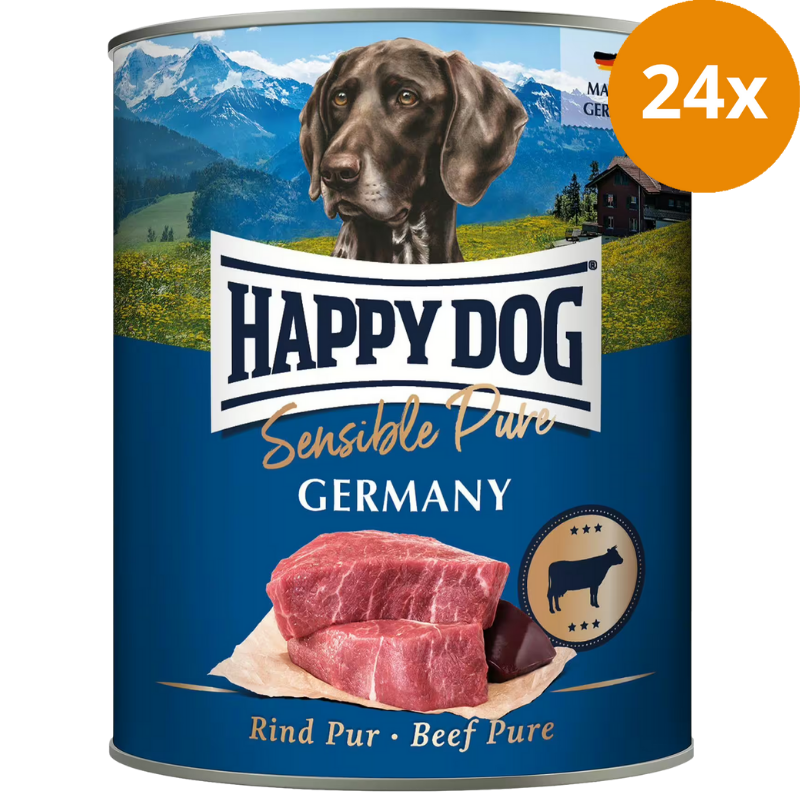 Happy Dog Sensible Pure Germany Rind Pur 800 g